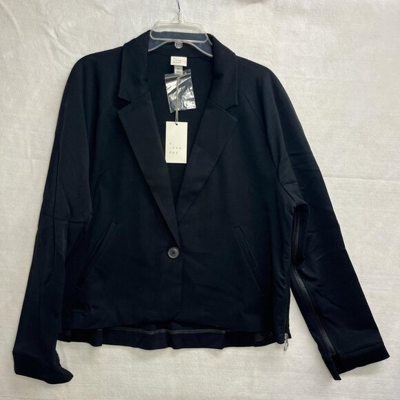 a new day Jackets & Blazers - A New Day Adaptive Blazer – Side Zip – Seated Fit – Size XL – Black